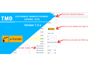 Electronic Transfer Payment Gateway 1.5.x