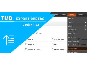  Export Orders 1.5.x
