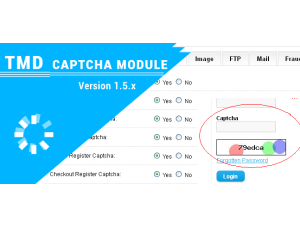 Add and remove captcha each form 1.5.x