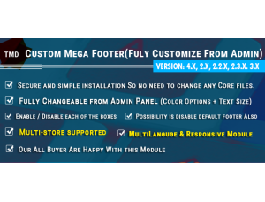 Mega Footer 2.x.x , 3.x & 4.x