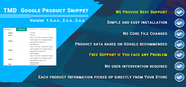 Google Product Snippet