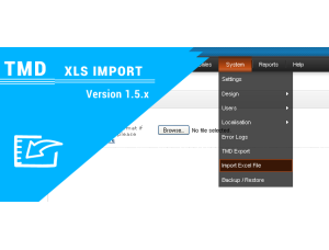 OpenCart XLS Import (Product Import ) 1.5.x