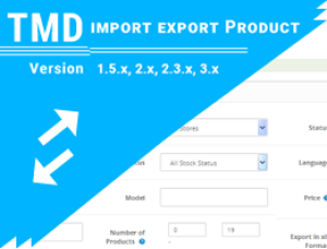 Product Import And Export Multilanguage (1.5.x , 2.x , 3.x & 4.x)