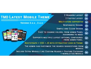 OpenCart Latest Mobile Theme