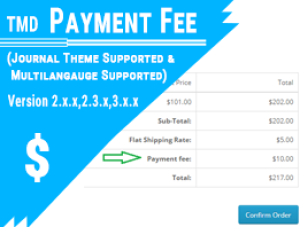 OpenCart Payment Fee