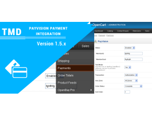 PayVision Payment Integration 1.5.x