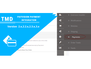 OpenCart  PayVision Payment Integration (2.x.x & 3.x.x)