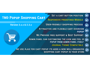 Popup Shopping Cart
