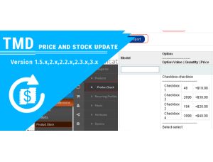 Bulk Import Export Price And Stock With Options (1.5.x , 2.x , 3.x & 4.x)