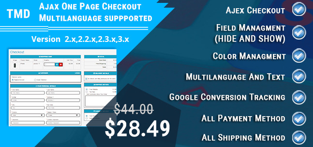 Quick Checkout / One Page Checkout