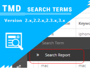 OpenCart Search Terms OCMOD  (2.x & 3.x)