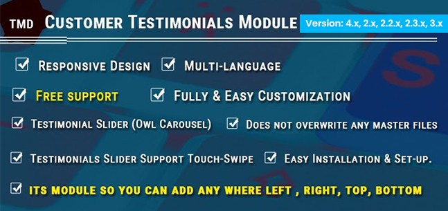 Opencart - Testimonials
