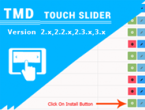 opencart Touch Slider  (2.x & 3.x)