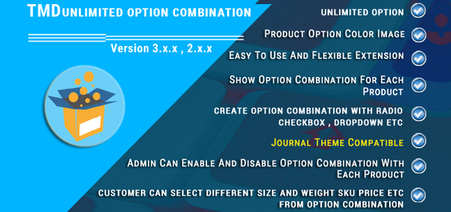 Unlimited Options Combination