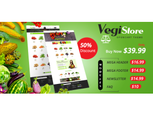 Vegistore - Responsive Opencart Theme