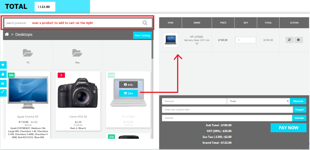 OpenCart POS System